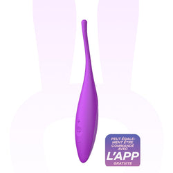 Stimulateur connecté Twirling Joy fuchsia - Satisfyer