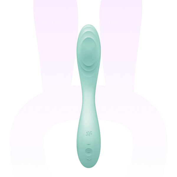 Vibro point G Rrrolling Pleasure menthe - Satisfyer
