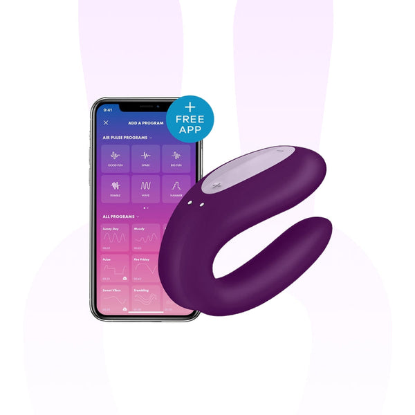 Stimulateur Double Joy violet - Satisfyer