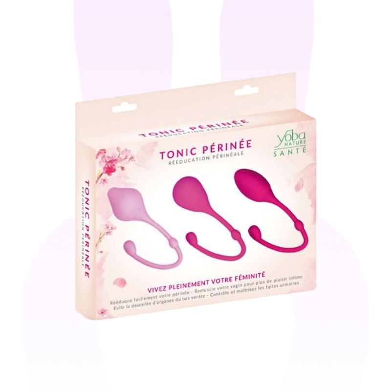 Kit 3 boules de Geisha Tonic Périnée