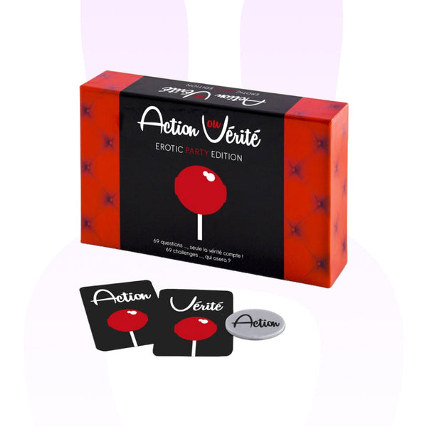Jeu coquin Action ou Vérité Erotic Party Edition