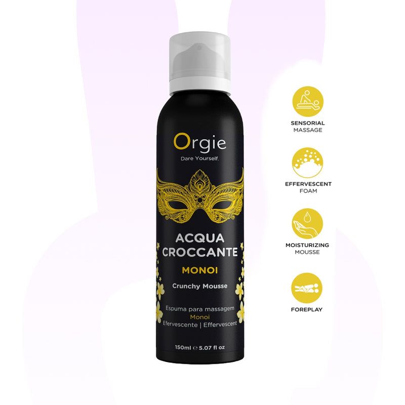 Mousse de massage effervescente Monoi 150ml
