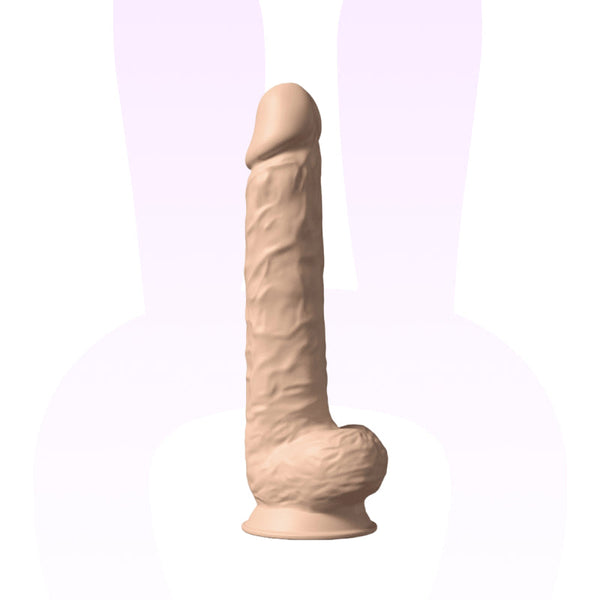 Gode XXL double densité 38 x 7 cm - SilexD