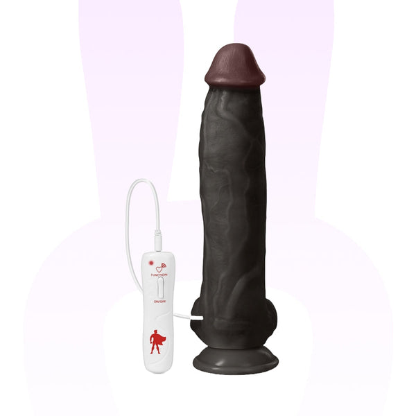 Vibro XXL The Power Black 31 x 6 cm - Captain Red